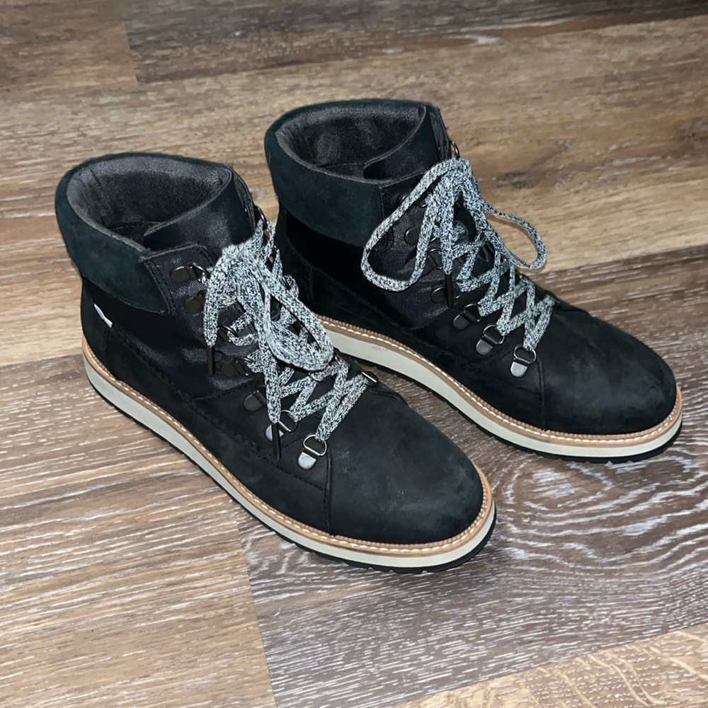 TOMS Lace Up Hiker Boots